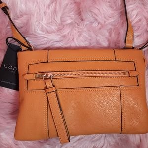 LODIS Orange Crossbody Shoulder Bag